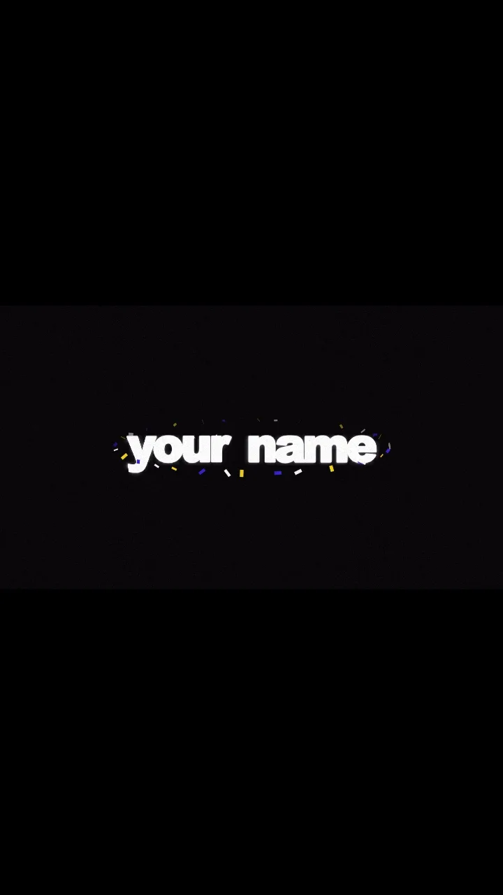 Name in Lights digital flower gift preview