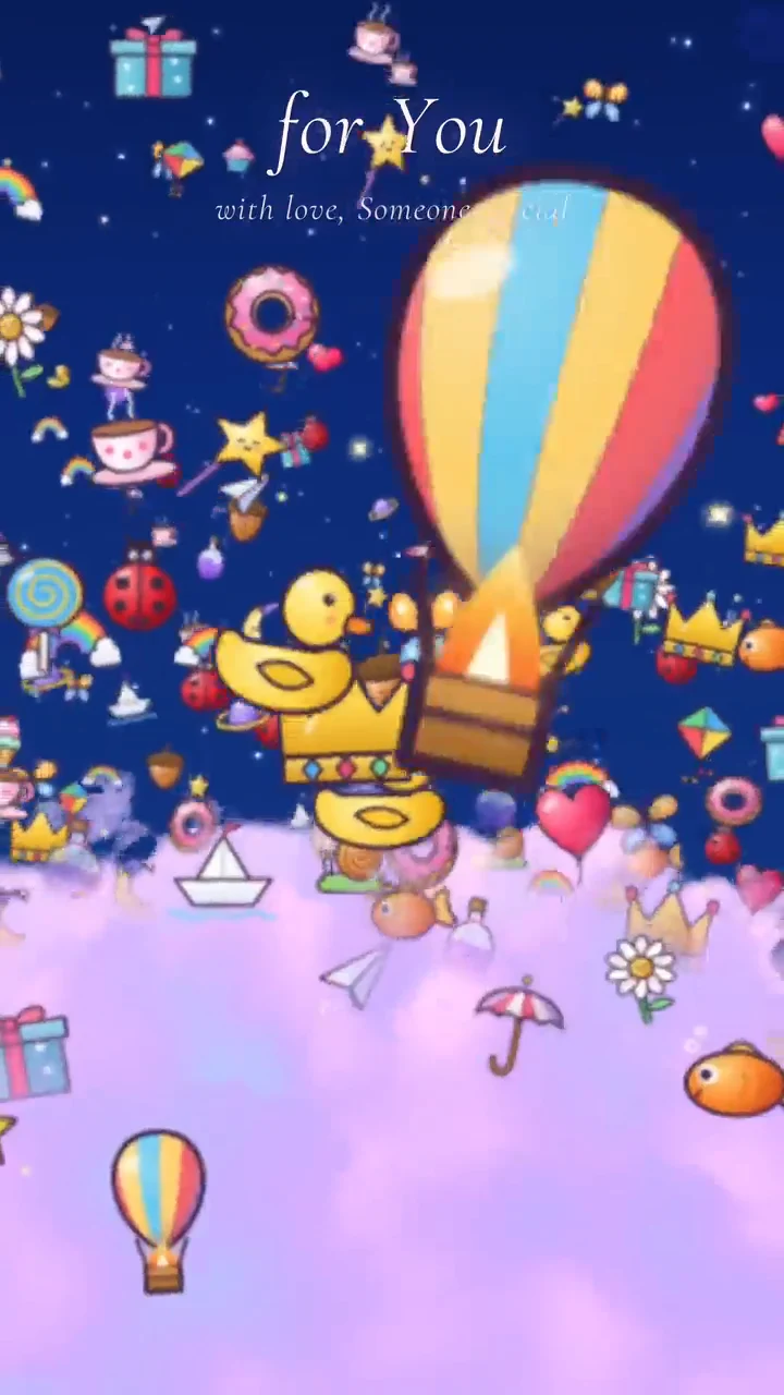 Whimsy Cloud digital flower gift preview