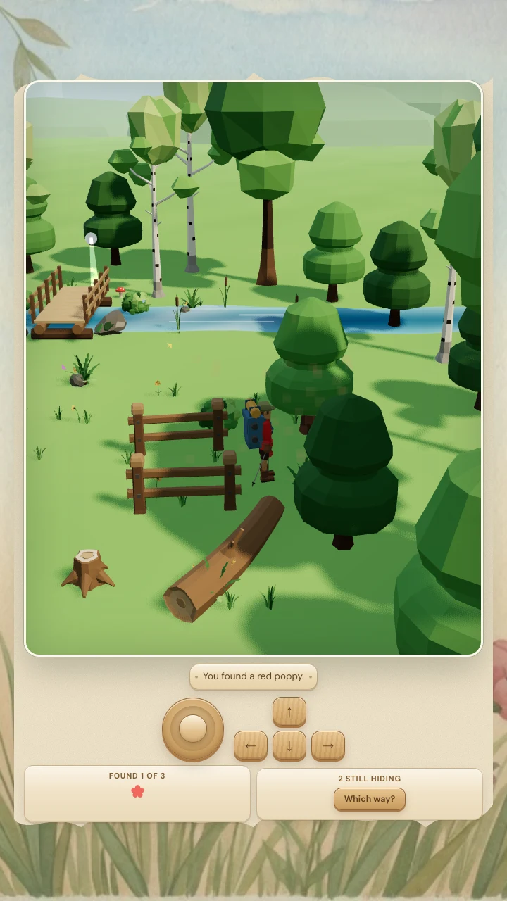 Woodland Walk digital flower gift preview