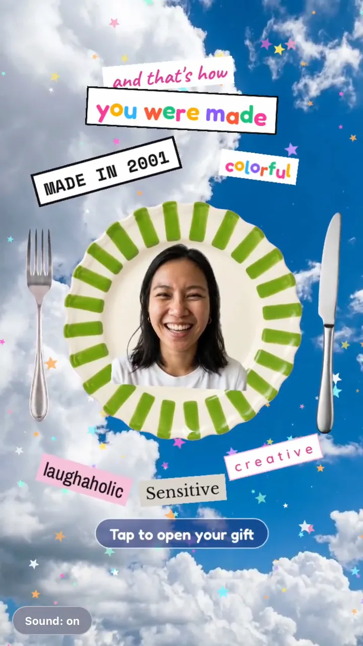 Recipe for You digital flower gift preview