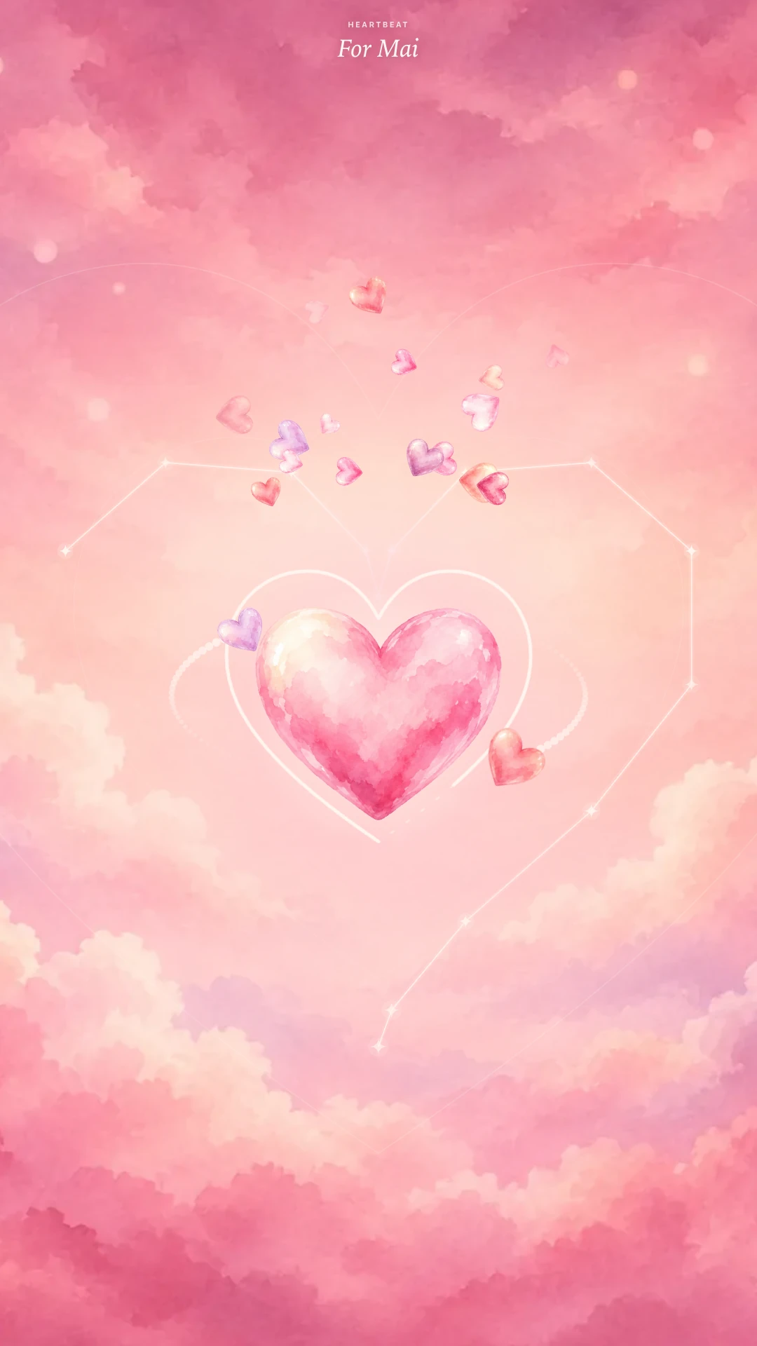 Heartbeat digital flower gift preview