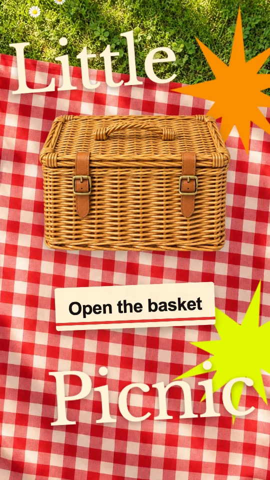 Little Picnic digital flower gift preview